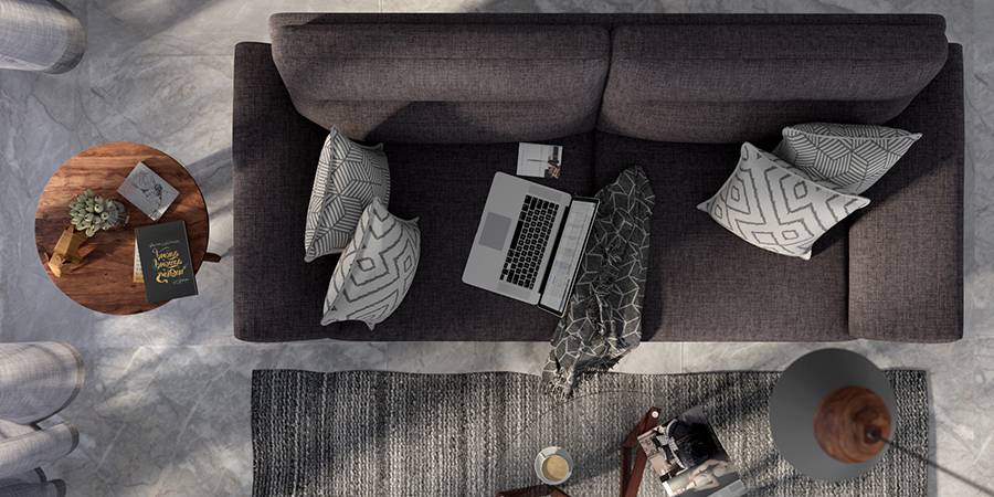 Adelaide Sofa (Steel Grey)